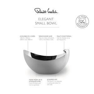 Silver Elegant Small Bowl